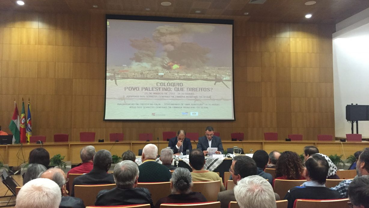 Criar t coloquio povo Palestino